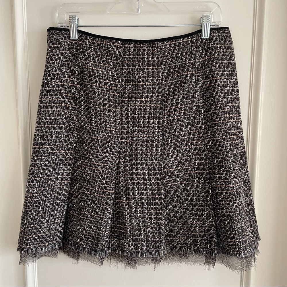 ELIE TAHARI Vintage Wool Tweed Skirt Size 8 - Picture 8 of 8